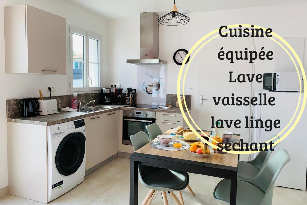 Le Mousse Maison Avec Piscine/Parking/Wifi/Plages 5Kms レ・マトゥ エクステリア 写真
