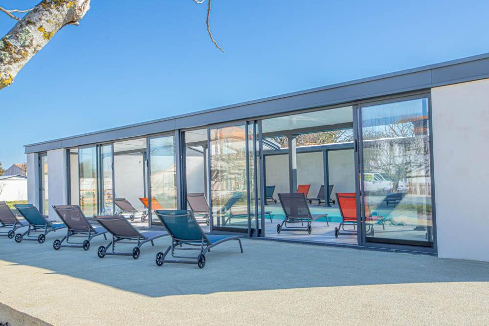 Le Mousse Maison Avec Piscine/Parking/Wifi/Plages 5Kms レ・マトゥ エクステリア 写真
