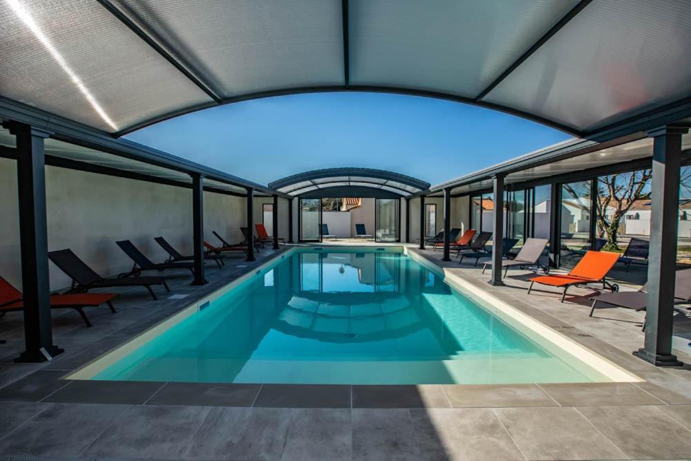 Le Mousse Maison Avec Piscine/Parking/Wifi/Plages 5Kms レ・マトゥ エクステリア 写真