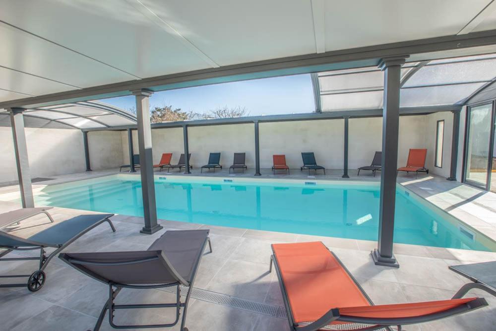 Le Mousse Maison Avec Piscine/Parking/Wifi/Plages 5Kms レ・マトゥ エクステリア 写真